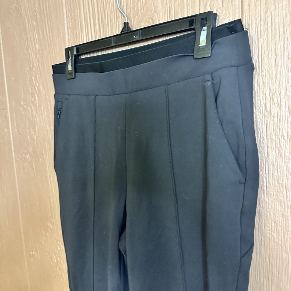 ATHLETA Venice Pintuck Pants Black Size S Womens Casual Activewear Work Pockets - Picture 2 of 6